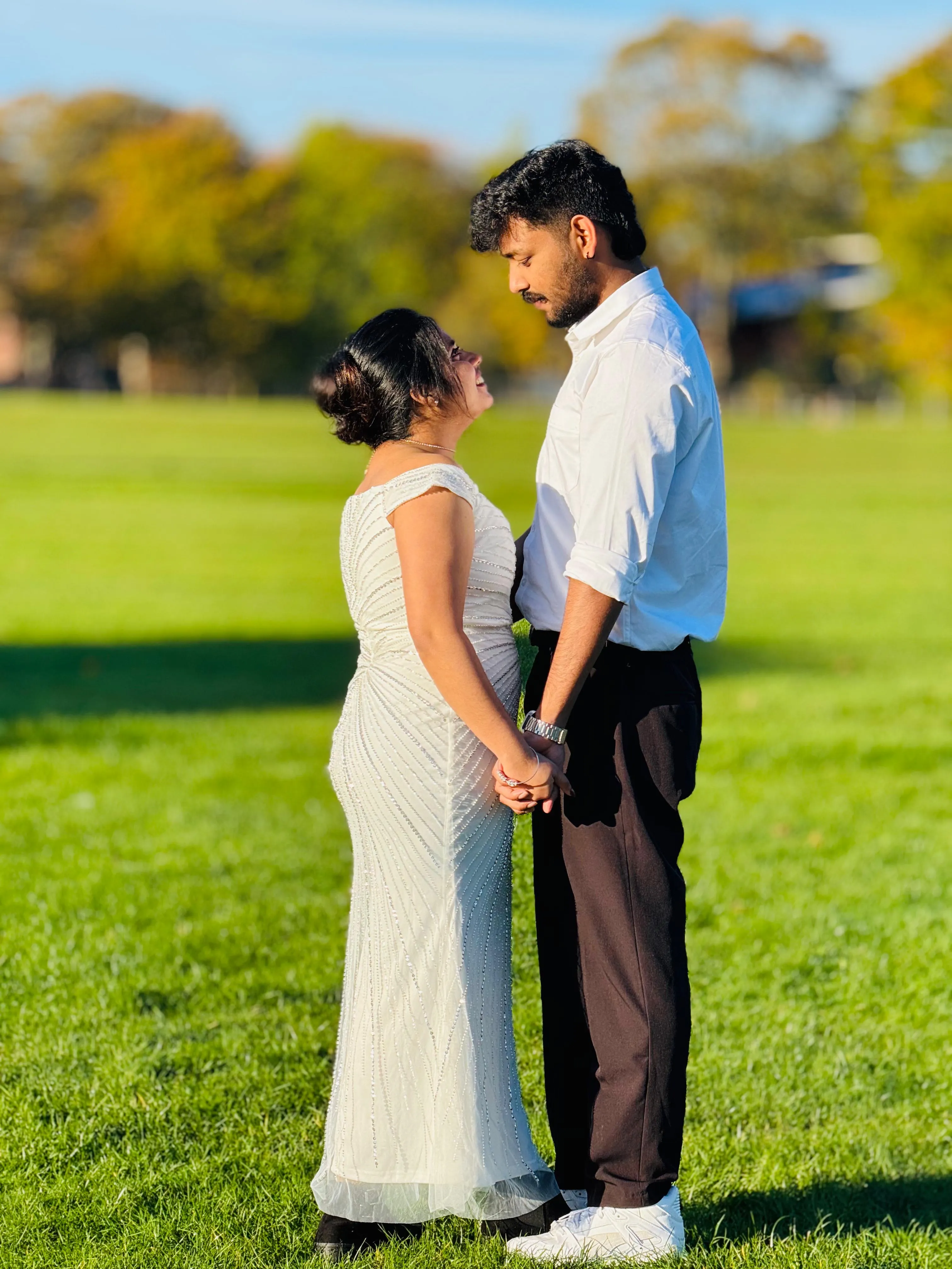 Vishnu M and Devika Anil